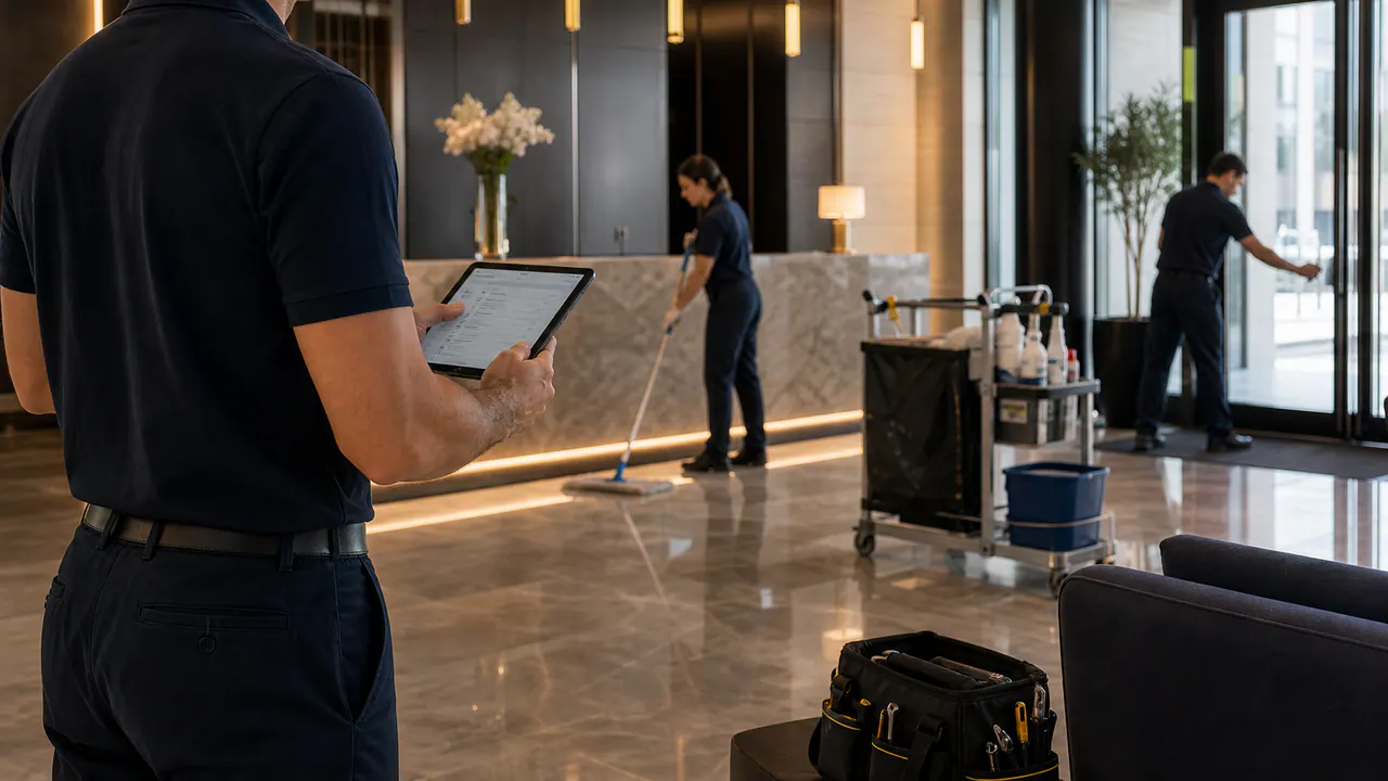 Commercial Property Maintenance service by Perfect Living Services