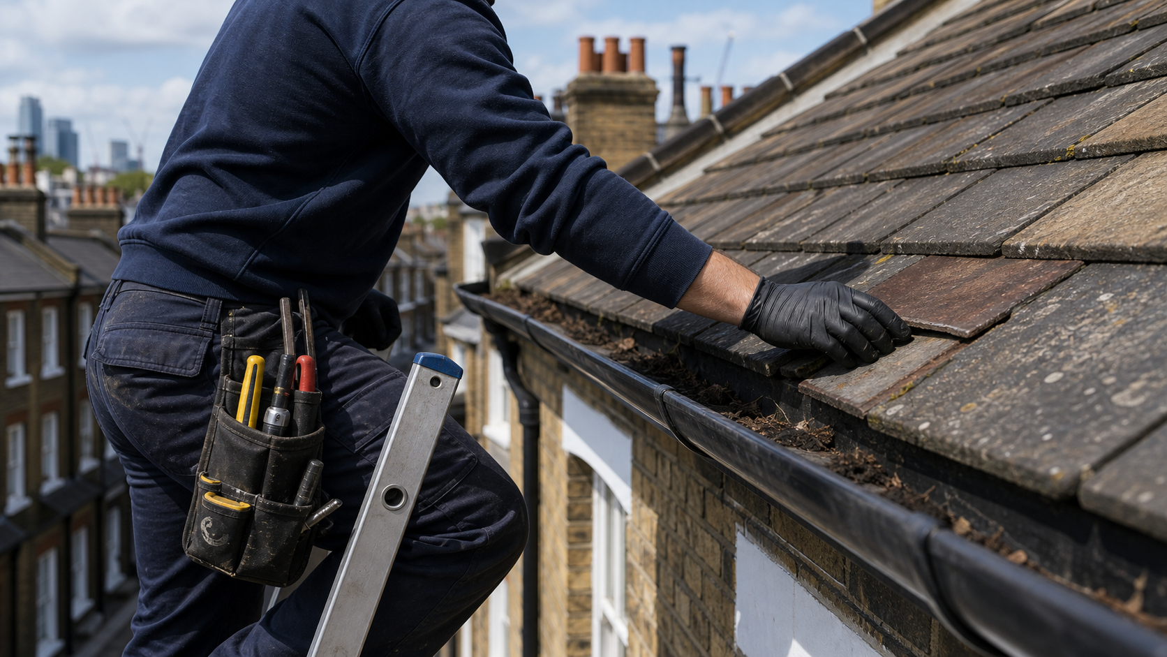 Roofing service by Perfect Living